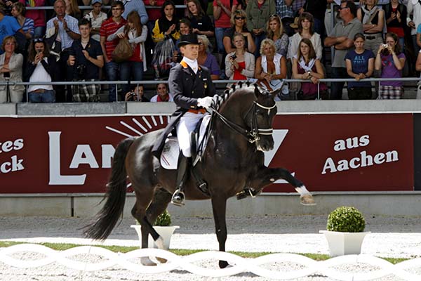 Edward Gal mit Moorlands Totilas Foto: Lune Jancke